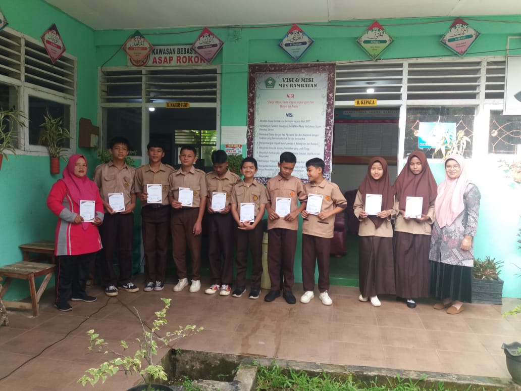 Lomba Olimpiade Antar Mapel Kelas VII dan VIII di MTsS Rambatan
